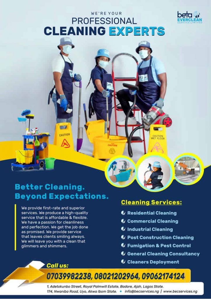 Beta Everclean Service Flyer