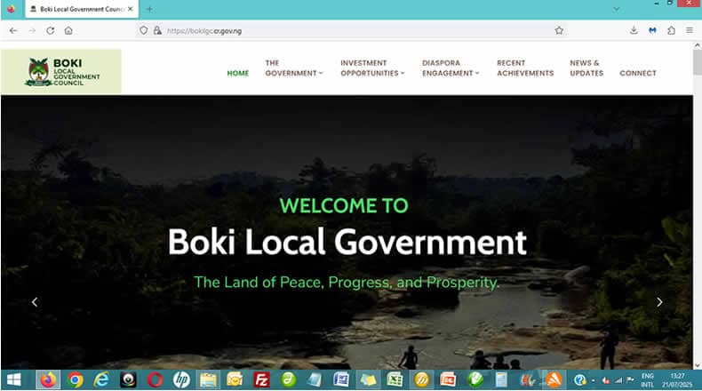 Boki Local Government Website