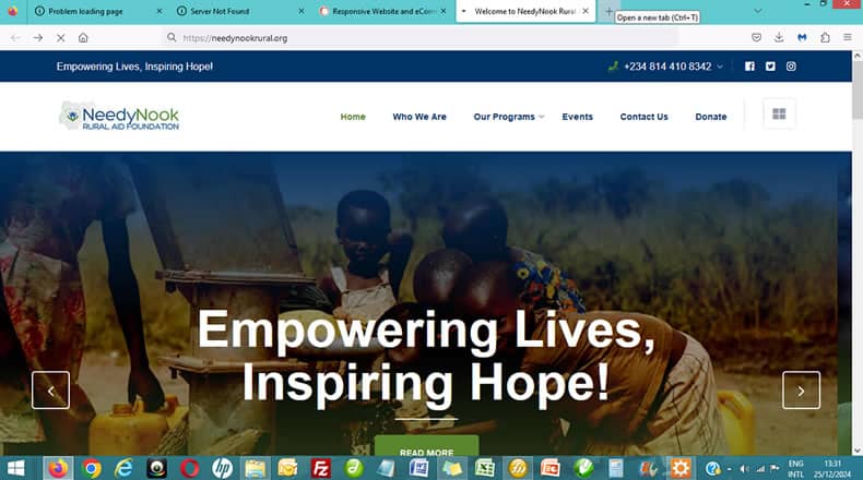 NeedyNook Rural Aid Foundation Home