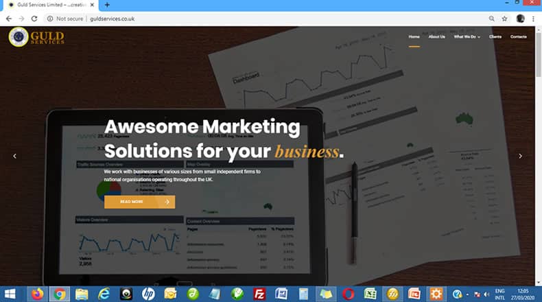 GULD Services UK Website