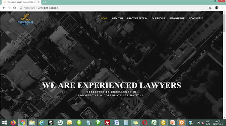 Viewpoint Legal Website